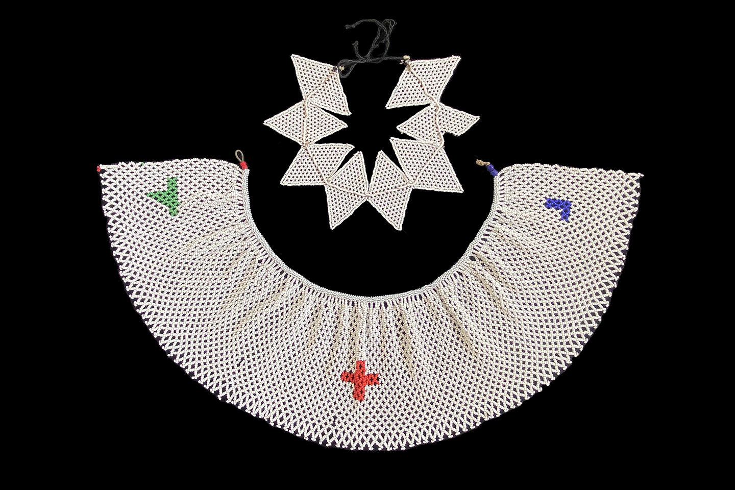 2 Piece Neck Collar and Necklace - Zulu People, South Africa