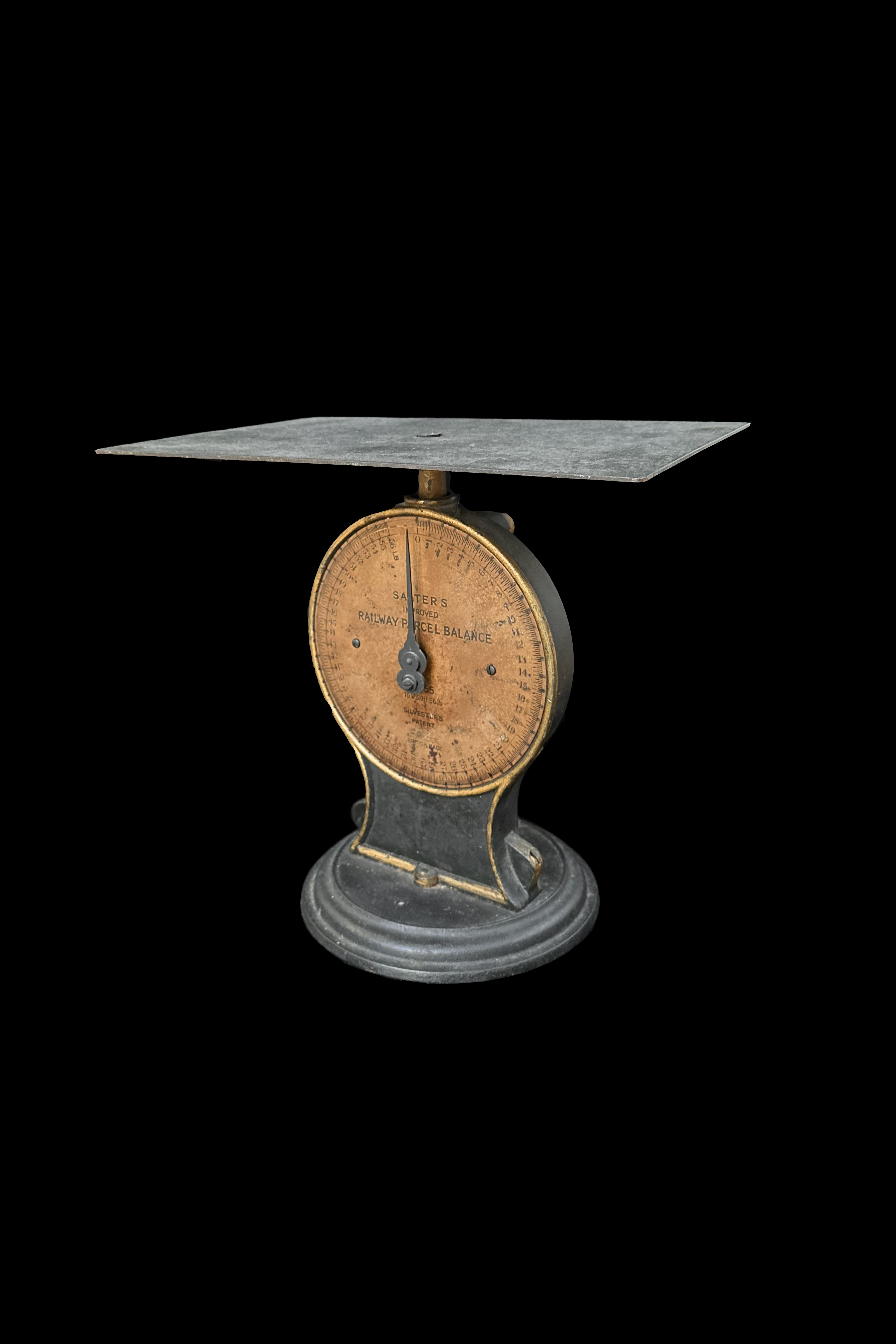 Antique English Spring Balance Scale Made by Salter 100 Years Old
