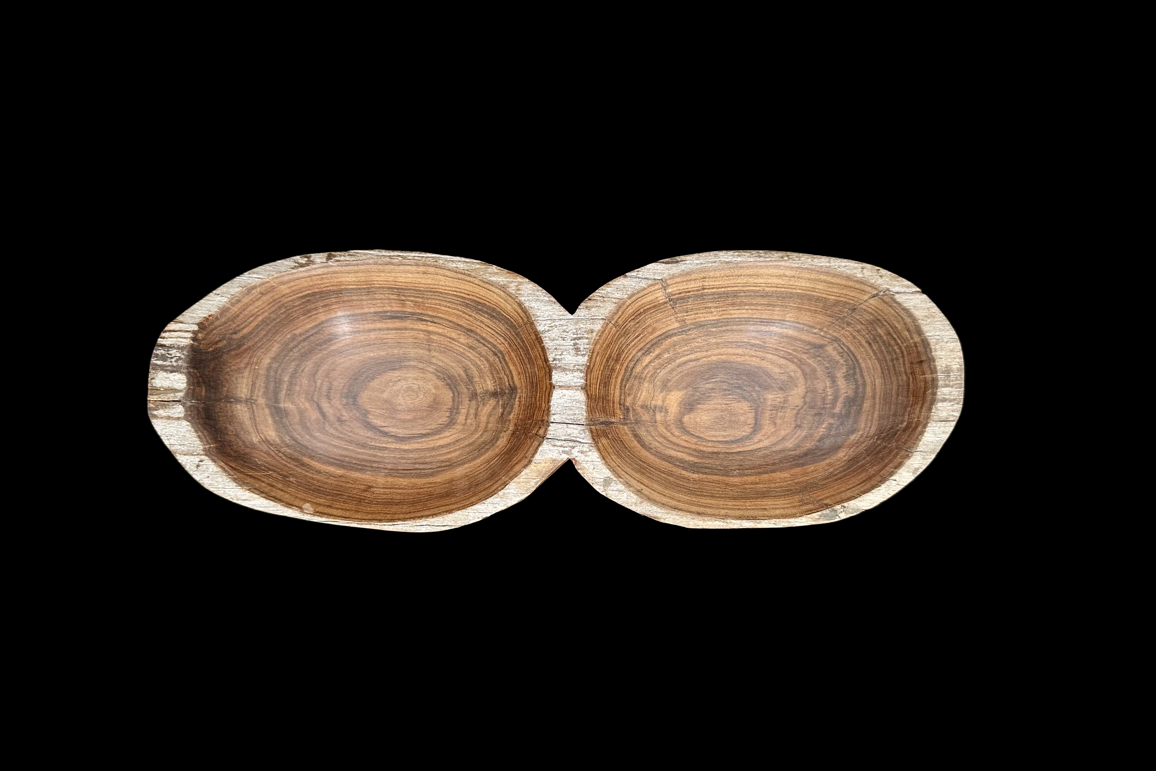 Sandalwood Double Bowl - Mozambique