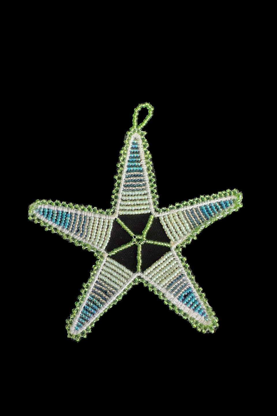 Beaded Star Ornament - South Africa (one left!)