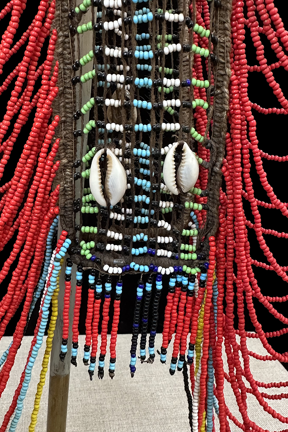 Stunning Dinka Beaded Body Corset from South Sudan