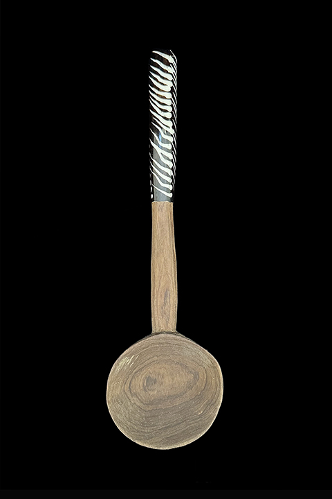 Batik Bone and Olivewood Serving Spoon - Kenya