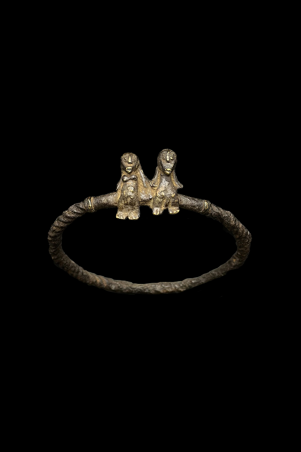 Shrine Bracelet wth Couple - Bwa People, Burkina Faso