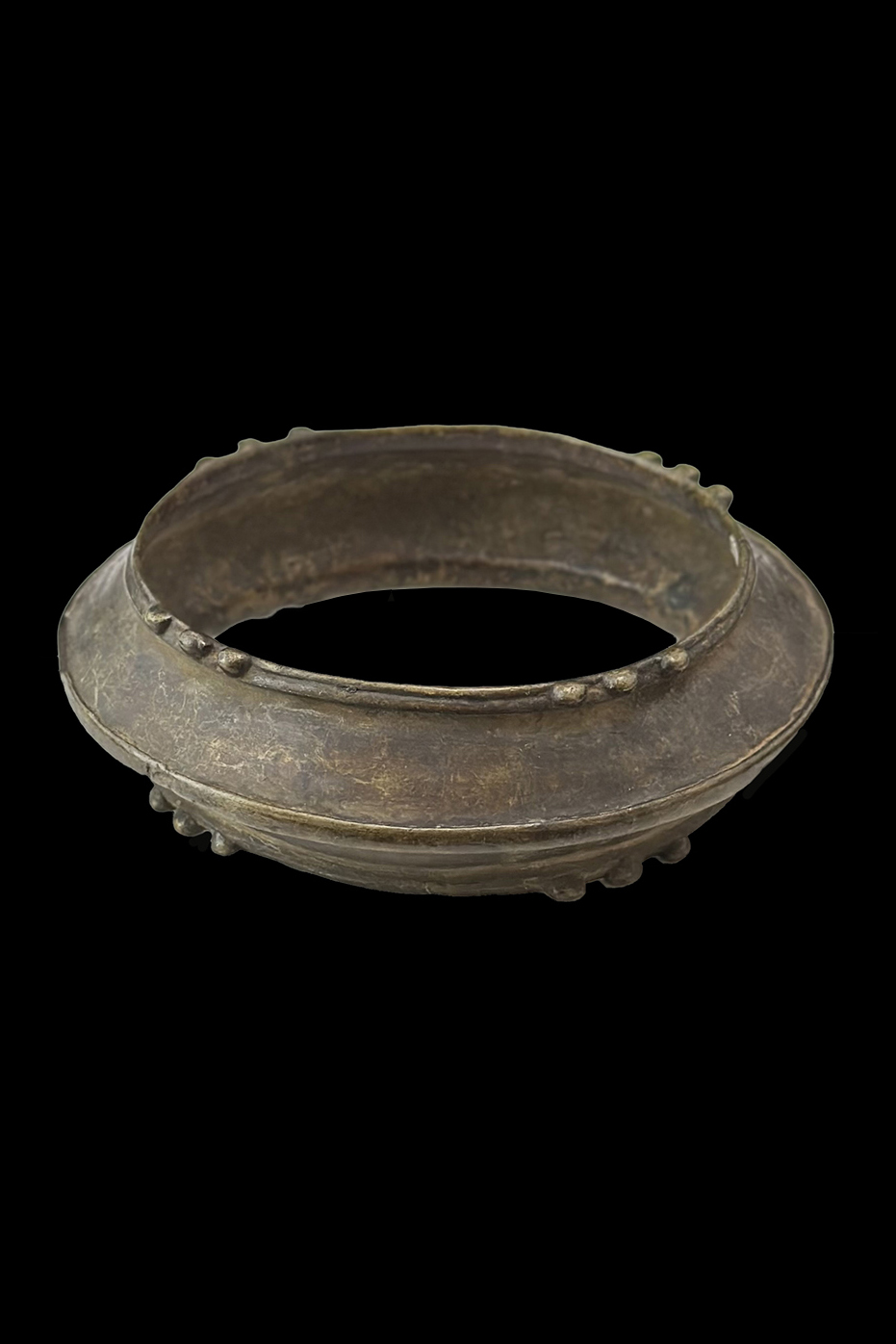 Copper Alloy Bracelet - Mossi People, Burkina Faso