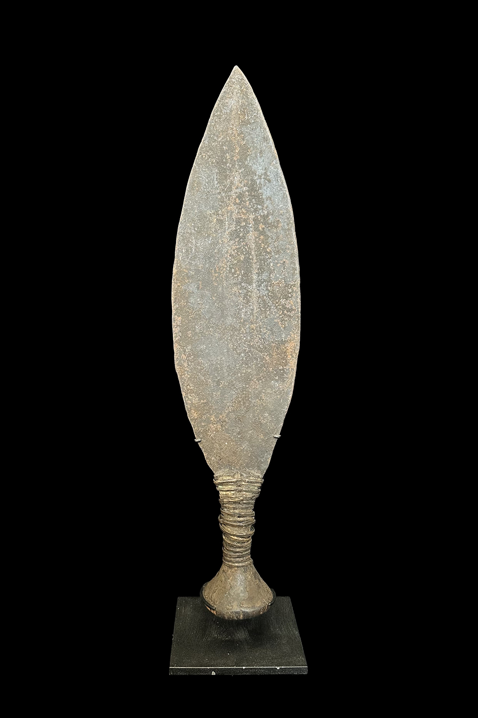 Leaf Shaped Dagger - Monzombo, Ngiri, Lobala and Ngbaka People, D.R.Congo