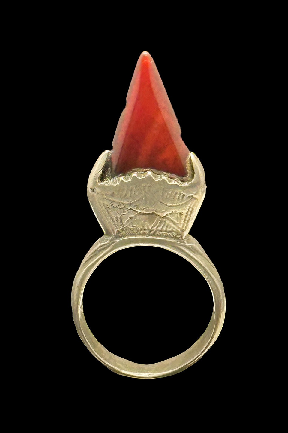 Ring or Pendant - Tassandert Shape - Tuareg People, Nomads of the South Sahara