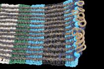 Beaded Anklet (Izingusha) - Zulu People, Msinga Area, South Africa #1 3