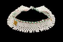 Beaded Choker with Pearl Clasp - Ndebele People, South Africa