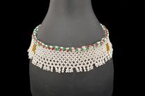 Beaded Choker with Pearl Clasp - Ndebele People, South Africa 3