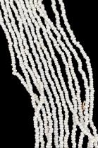 12 Strand White Beaded Necklace - Ndebele People, South Africa 2