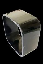 Square Black Horn Bangle 2