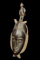 Mask with Bird Surmounted on the Head - Guro People, Ivory Coast 1