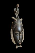 Mask with Bird Surmounted on the Head - Guro People, Ivory Coast 4