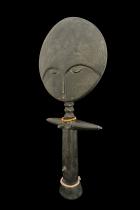 Large Akuaba Fertility Figure - Ashanti People, Ghana 1