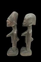 Pair of Female Ibeji Twins - Yoruba People, Nigeria 2