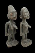 Pair of Female Ibeji Twins - Yoruba People, Nigeria 5