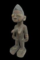 Single Female Ibeji Figure with Sandals - Yoruba People, Nigeria 1