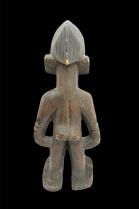 Single Female Ibeji Figure with Sandals - Yoruba People, Nigeria 3