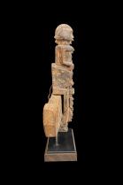 Mounted Wooden Door Lock and Key - Dogon  People, Mali  5