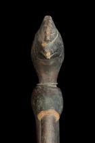 Wasembe Divination Gourd Slice Rattle/Sistrum - Senufo People, Ivory Coast 7