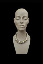 Tribal Silver and Brass Bead Necklace - Tuareg People, nomads of the South Sahara 3