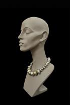 Tribal Silver and Brass Bead Necklace - Tuareg People, nomads of the South Sahara 5