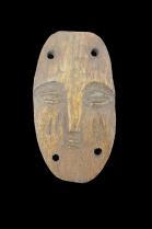 3  Bone Mask Pendants - Lega People, D.R.Congo  2