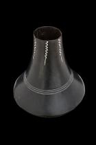 Wooden Milk Vessel - Ganda & Hima, Peoples Uganda - with 4 native repairs 2