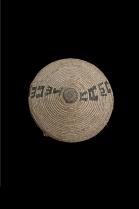 Woven Milk Vessel Lid  - Uganda