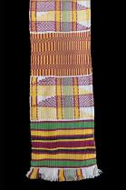 Strip of Silk Kente Cloth - Ghana 1