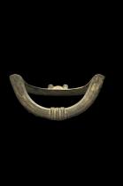 Copper Alloy Anklet Currency (Original name -Tolo Kajin) - Senufo People, Ivory Coast 3