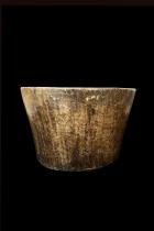 Wooden Mortar Bowl - Baule People, Ivory Coast 1