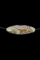 Banded Agate Bead Pendant - Botswana 4