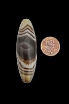 Banded Agate Bead Pendant - Botswana 5