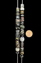 25 Assorted Glass Trade Beads 1