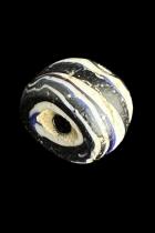 2 Very Rare Venetian Trade Beads with Swirls 1