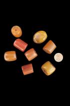 2 Baltic and 6 Copal/Amber/Resin Beads 1