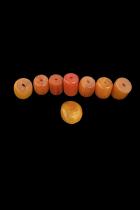 2 Baltic and 6 Copal/Amber/Resin Beads 4