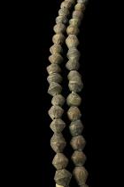 2 strands of Brass Bicone Trade Beads - Cameroon 2