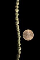 Small Brass Bicone Trade Beads - Cameroon 2