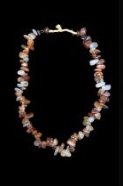 Strand of Irregular Shaped Carnelian Agate Beads