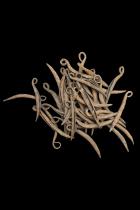 39 Sculptural Wrought Iron Currency Pods - Kirdi People, Cameroon, W.Africa 5