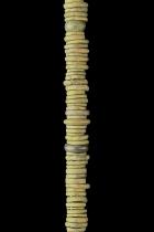 103 Dark Brass Rondelle Donut Spacer Beads - West Africa 4