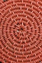 1 Dark Red Telephone Cable Wire Disc - South Africa 3