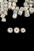 104 Sand Cast, or Bottle Beads - Ghana 4