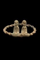 Iron Shrine Bracelet wth Couple - Bwa People, Burkina Faso