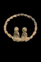 Iron Shrine Bracelet wth Couple - Bwa People, Burkina Faso 3