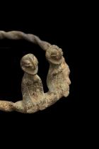 Iron Shrine Bracelet wth Couple - Bwa People, Burkina Faso 5