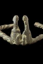 Shrine Bracelet wth Couple Facing Each Other - Bwa People, Burkina Faso 3