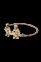 Shrine Bracelet with Seated Couple  - Bwa People, Burkina Faso 1